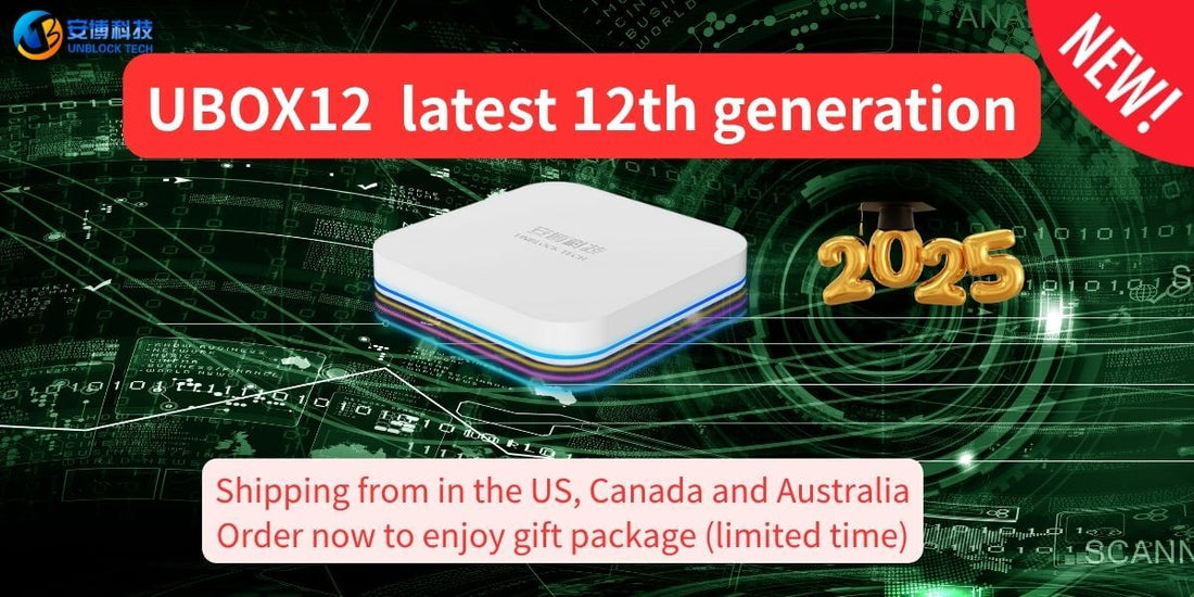 🚀 Just Released in the U.S.｜UBOX 12 — The Ultimate Streaming TV Box for Families