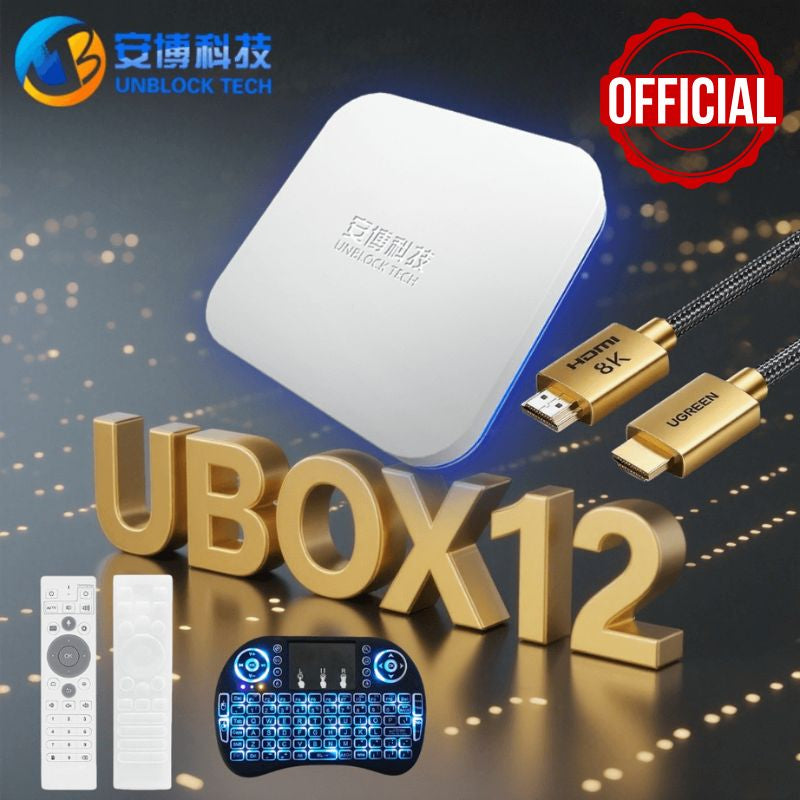 UBOX12 PRO Android TV box main product image