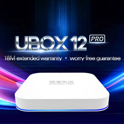 UBOX12 PRO 6K Android TV box with 18-month warranty