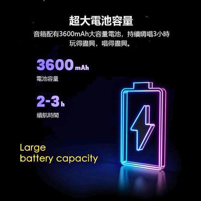 Unblock Tech Small K Wireless Bluetooth Karaoke Speaker & Dual Microphones – Ultimate Home KTV Companion - UnBlockTech TV Box