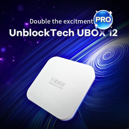 UnblockTech UBOX 12 Smart TV Box – 2026 New Generation with Global Streaming, 6K Ultra HD, and AI Voice Control