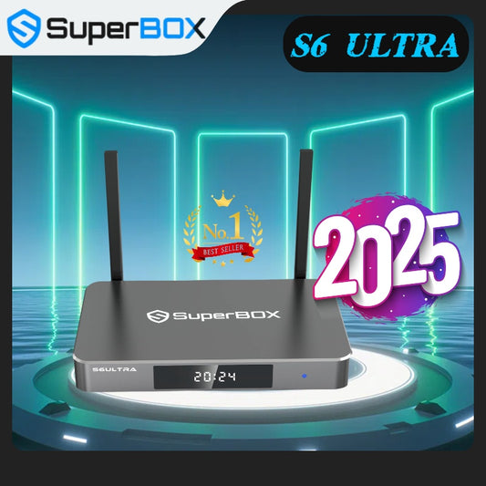 2025 New SuperBox S6 Ultra TV Box - Continuous Evolution