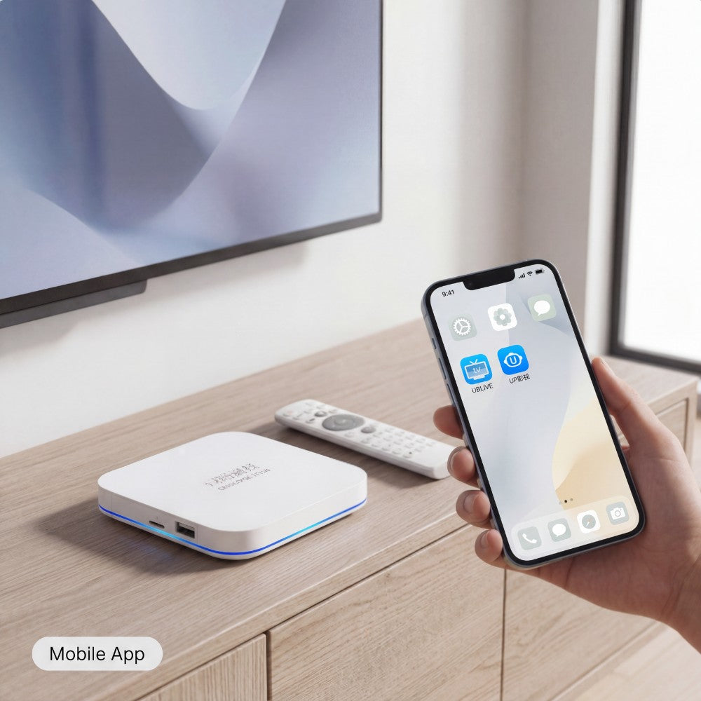 UnblockTech UBOX12 Pro mobile app feature image