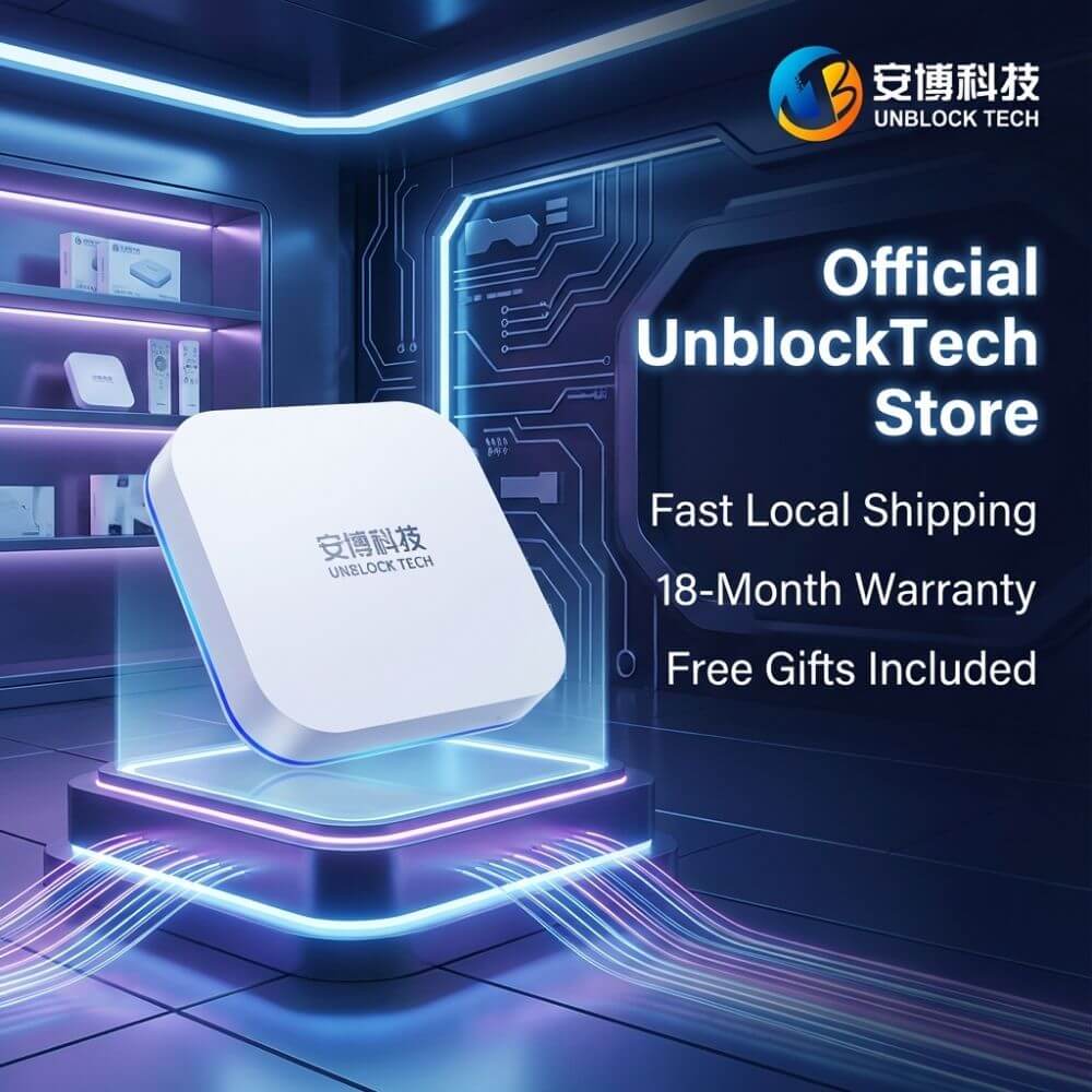 Unblock Tech official store with local shipping 18 month warranty and free gifts