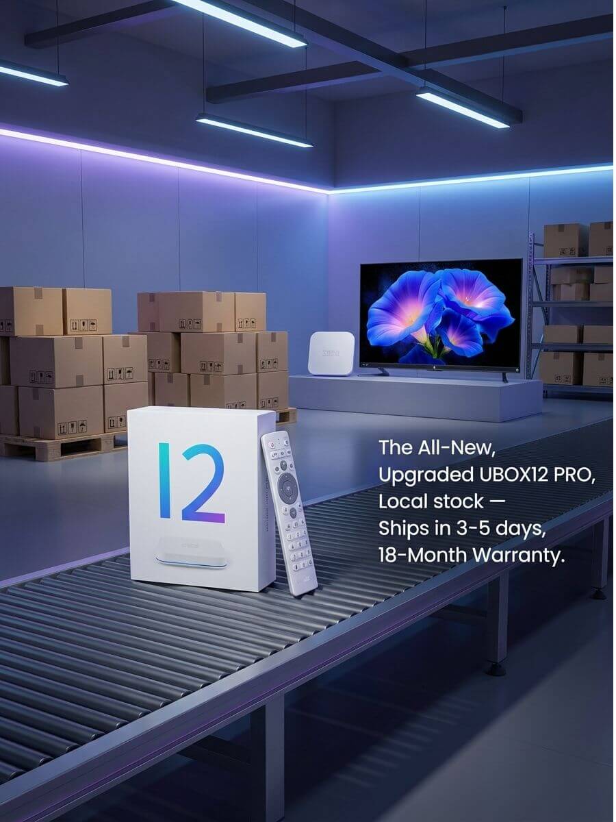 unblocktech UBOX12 Pro fast shipping from local warehouse